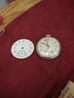 antique Waltham 17 jewel open face pocket watch And Dial Parts /Repair