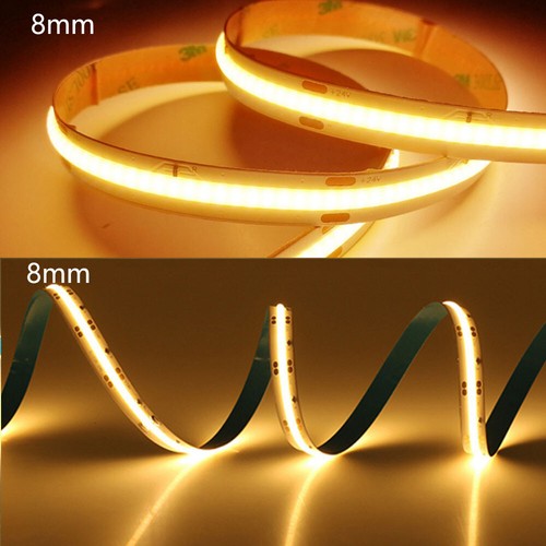 5mm FCOB LED Strip Light 384 LED Flexible 8mm Led Light 3000K 4000K 6000K12V 24V - Picture 3 of 6