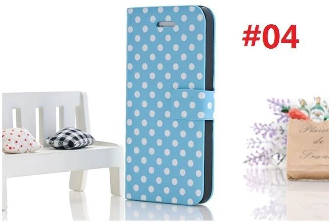 New Cute Case Cover for Apple iPhone 5 5G 5TH Stand PU Leather - Image 4 of 4