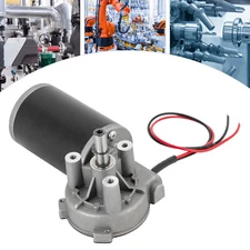 220 Rpm 24Dc Reduction Motor 80w Electric Gear Motor Pwm Speed Control