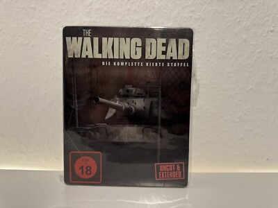 The Walking Dead - Komplette 4. Staffel - Blu-ray Steelbook - Top Zustand