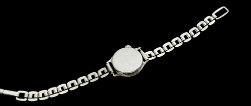 Vintage Kids Watch ZARIA Boy FOOTBALL Mechanical Wrist RARE Moved Second - Picture 5 of 10