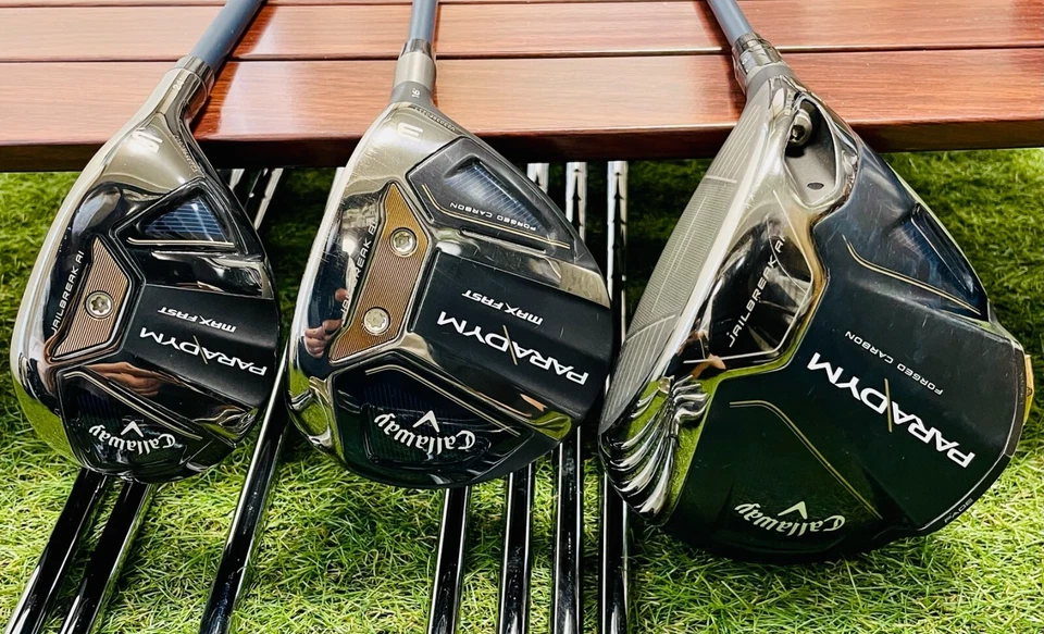 Callaway Fullset PARADYM 1w 3w 5ut X20 Iron 5-9Pw set 10Pcs R Flex Golf Clubs - Image 3 of 4