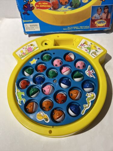Let's Go Fishin 20 Replacement Fish and Working Table No Rods In Box - Picture 2 of 3