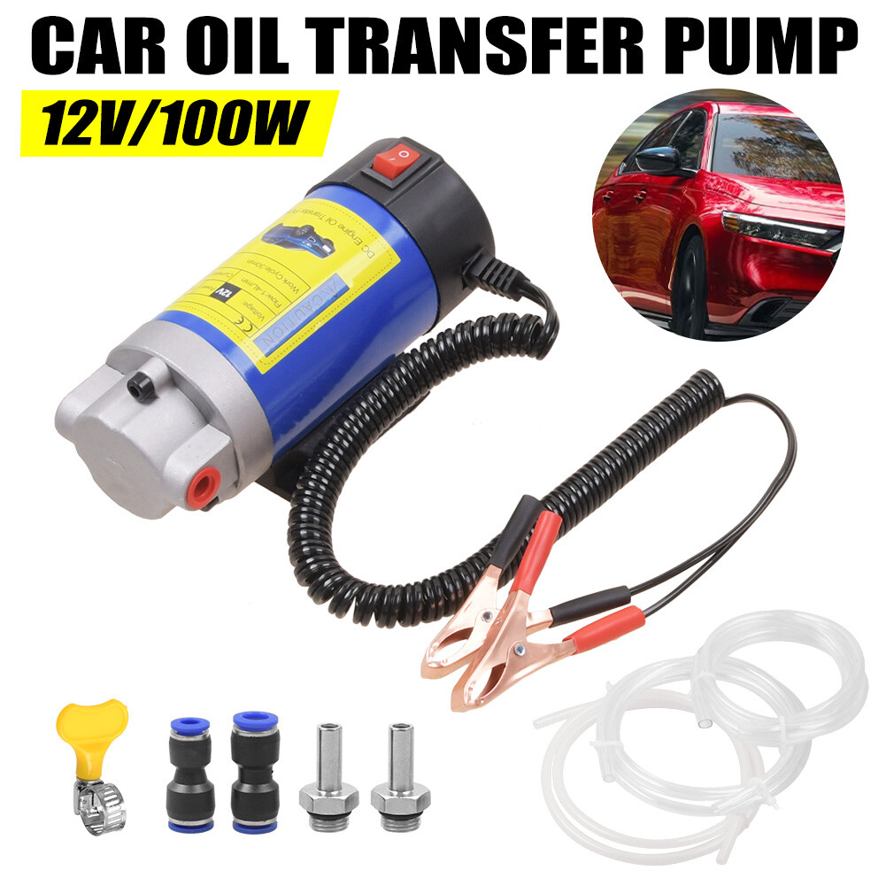 Hotone 12V 60W Ölabsaugpupe Dieselpupe Kraftstoffpupen Ölpupe