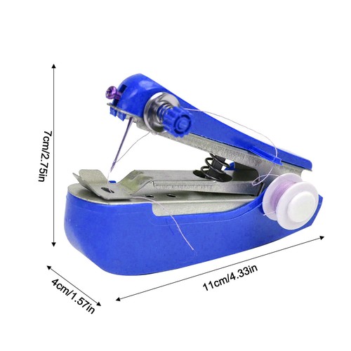 Portable Small Manual Sewing Machine Mini Sewing Machine Household Simple Random - Picture 8 of 15