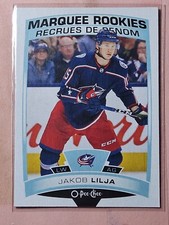 2019-20 O-PEE-CHEE MARQUEE ROOKIE-JAKOB LILJA-COLUMBUS BLUE JACKETS