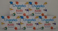 Pressman Charades for Kids Game Ages 4 3 Players  LOT OF 5 