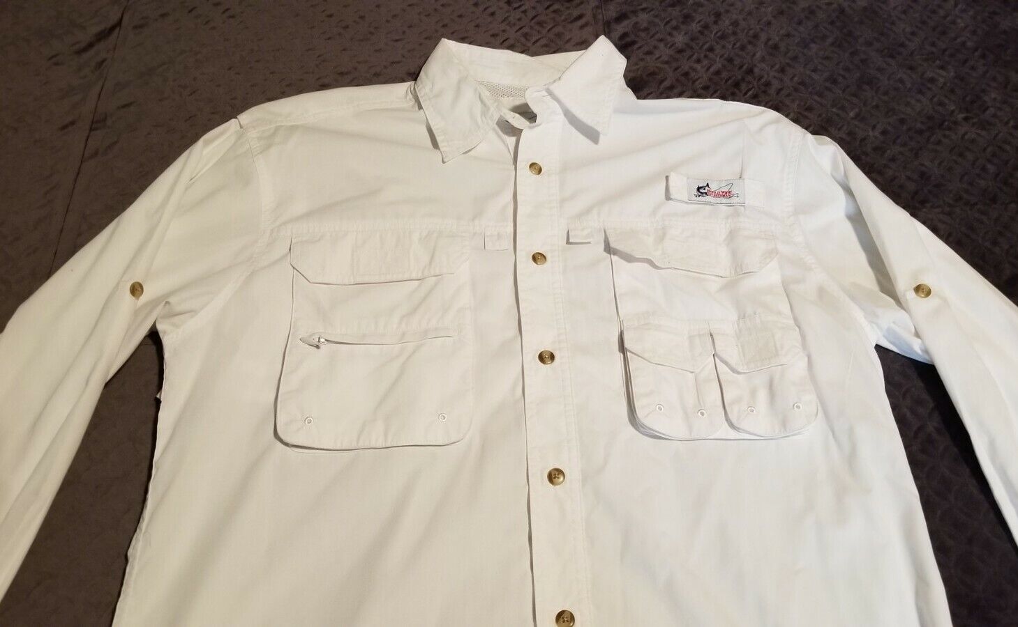 World Limited time Award-winning store for free shipping Wide Sportsman Mens White Shirt Sleeve Long Size Medium
