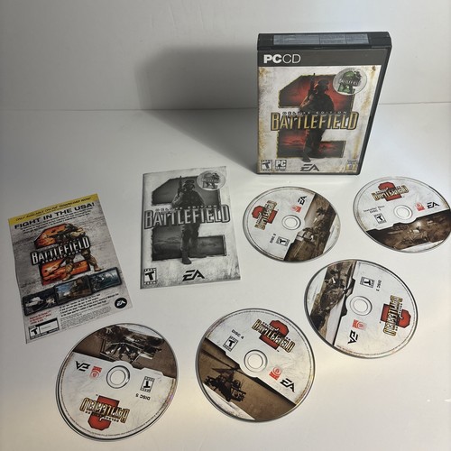 Battlefield: Deluxe Edition, Special Forces, PC Game, 5 Discs Near Mint