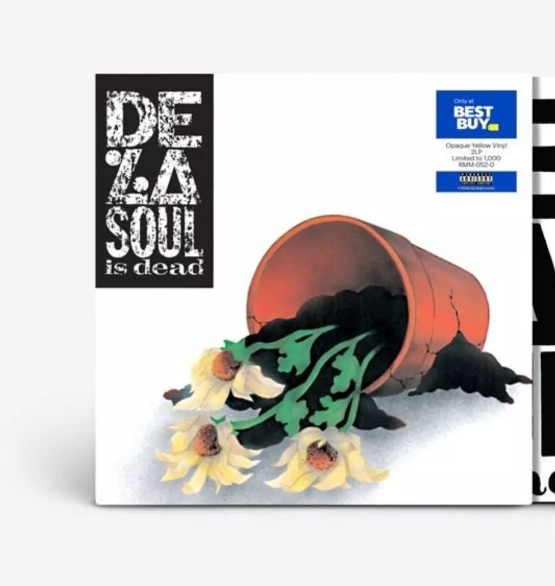 De La Soul Is Dead 2LP Opaque Yellow Vinyl Best Buy Exclusive
