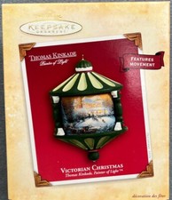 2004 Hallmark Ornament Victorian Christmas Thomas Kinkade, Painter of Light MIB