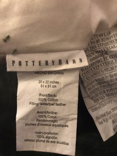 Chandler 4 Corners Design By Laura Megroz VTG 2002  Wool Hand Hooked Pillow - Picture 11 of 13