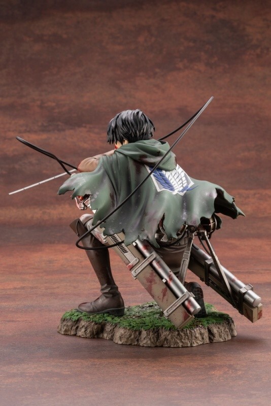 Fortitude Levi J ARTFX Titan: on Attack 36 1/7 「進撃の巨人」 ver. Fortitude リヴァイ J ARTFX ver. 進撃の巨人 │ コミック・アニメ