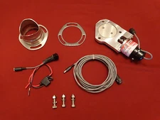 BadlanzHPE Electric Cutout Valve "Low Profile"  SINGLE 2.5" 63mm  5 YEAR WNTY!