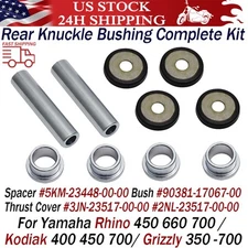 Rear Suspension Knuckle Bushing Kit For Yamaha 450 700 Rhino Grizzly Kodiak 400