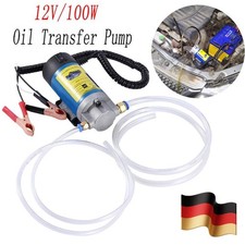 Elektrisch Ölpumpe Selbstansaugend Dieselpumpe Kraftstoffpumpe 1-4L/min 12V 100W