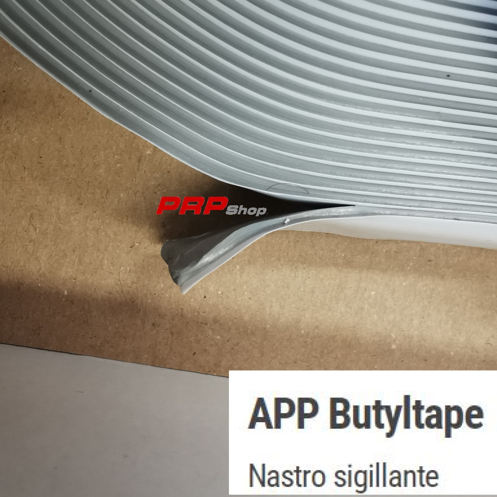 Nastro Butilico Sigillante Grigio Impermeabile | Riparazione Tetti 10m