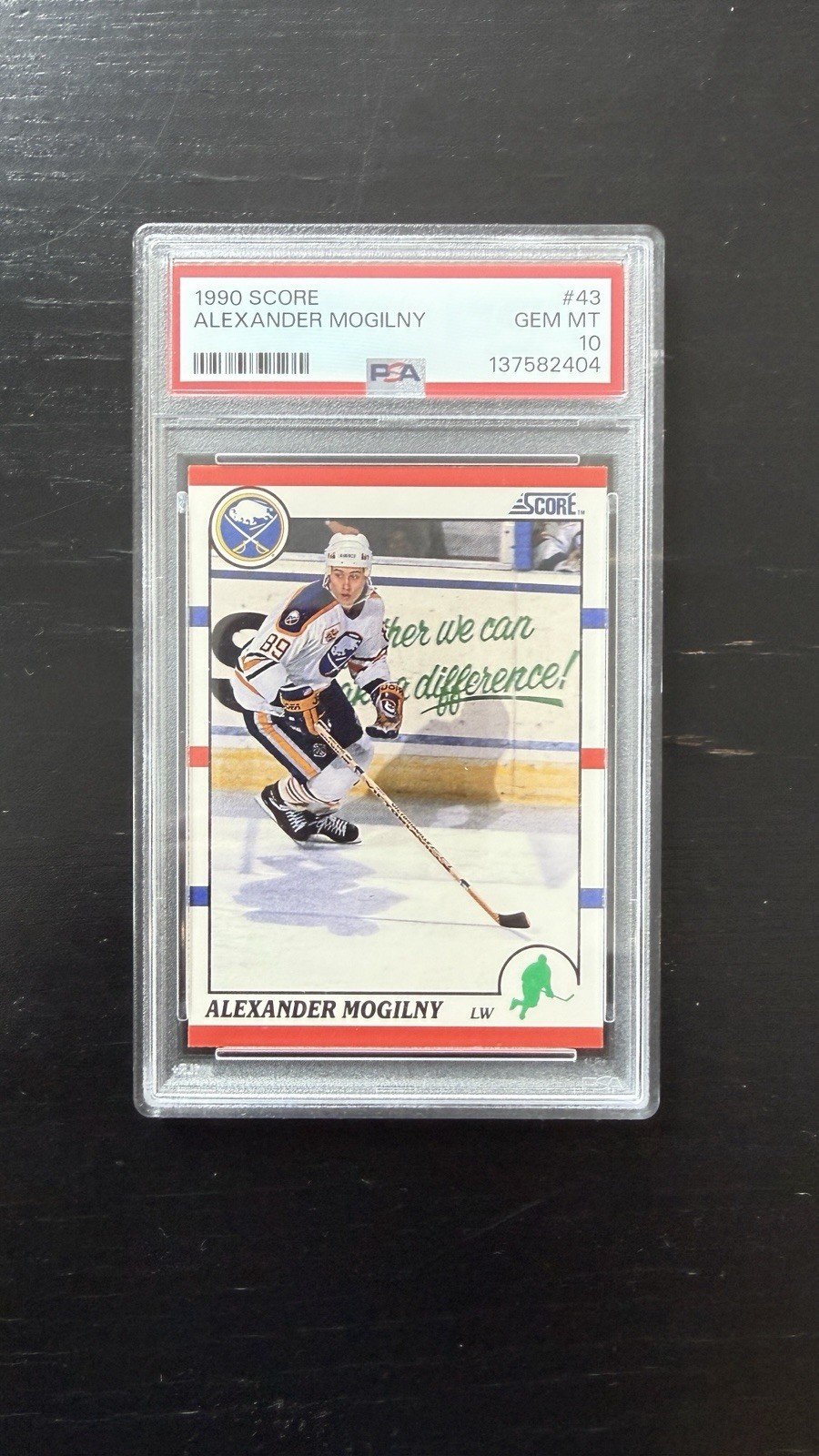 1990 SCORE HOCKEY ALEXANDER MOGILNY ROOKIE Possible HOF PSA 10 Auto 🔥 🔥 view 1