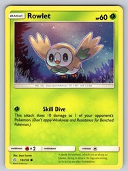 Rowlet 18/236 Cosmic Eclipse