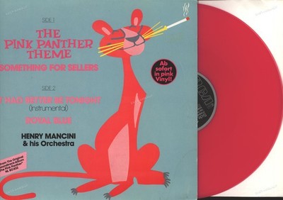 Henry Mancini & His Orchestra - The Pink Panther Theme Maxi 1986 Pink Vinyl ..