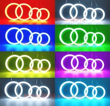 For Infiniti G35 G37 G25 Q40 Tail Light Rgb Halo Rings Led Angel Eyes Flash Drl