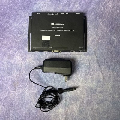 Crestron HD-TX-301-C-E Multiformat Switch And Transmitter HDMI
