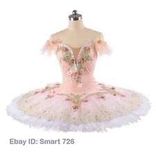 Adult Girls Professional Ballet Pink Dress Performance Ballet Tutu Costumes New