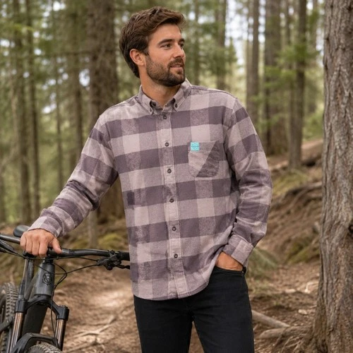 PROPAIN Racing Flanell 2.1 Factory Racing Plaid Shirt Small MTB Cycling - product listing photo