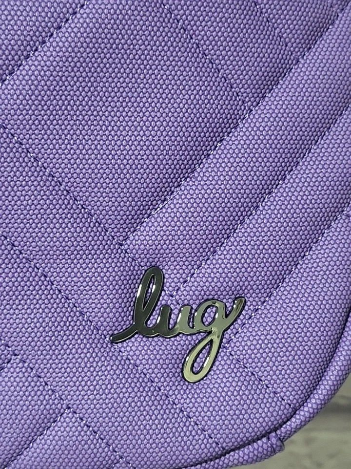 Nuevo Bolso Bandolera Lug Harmony Mate Luxe VL en Púrpura Amatista 2 Correas Foto 2 de 4