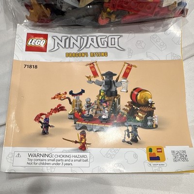 LEGO NINJAGO Dragons Rising Tournament Battle Arena 71818 659pc No Box