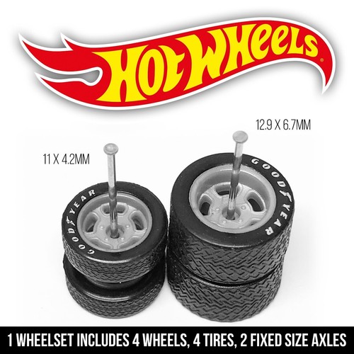 Juego de llantas de rider reales escala 1/64 5/10 RADIOS SKINNY FAT v3 para Hot - Imagen 3 de 23