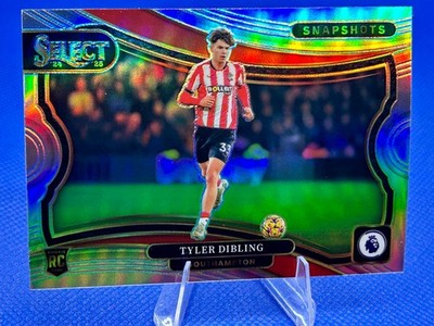 2024-25 Panini Select Premiere League Soccer Tyler Dibling Snapshots #10 RC