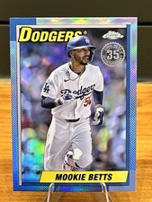 2025 Topps Chrome - 1990 Topps Baseball Mookie Betts #90CB-8