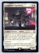 MTG NM Securitron Squadron 23 R Universes Beyond: Fallout