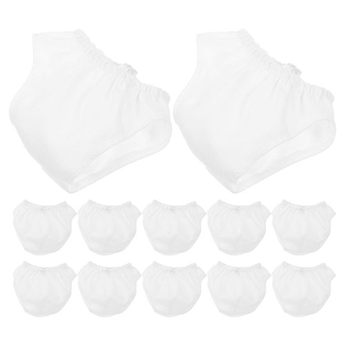 12 Pcs Doll Clothing Baby Accessories for Dolls Small Toy Diapers - Picture 4 of 12
