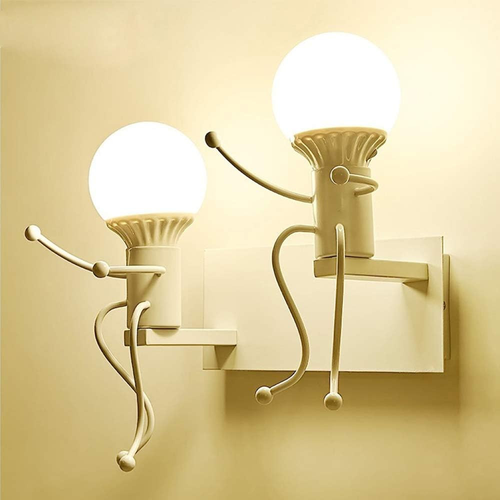 Lampada Parete Creativa Bambini E27: Sicurezza e Design Moderno