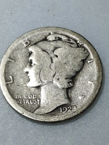 1923-S Mercury Dime - 90% Silver