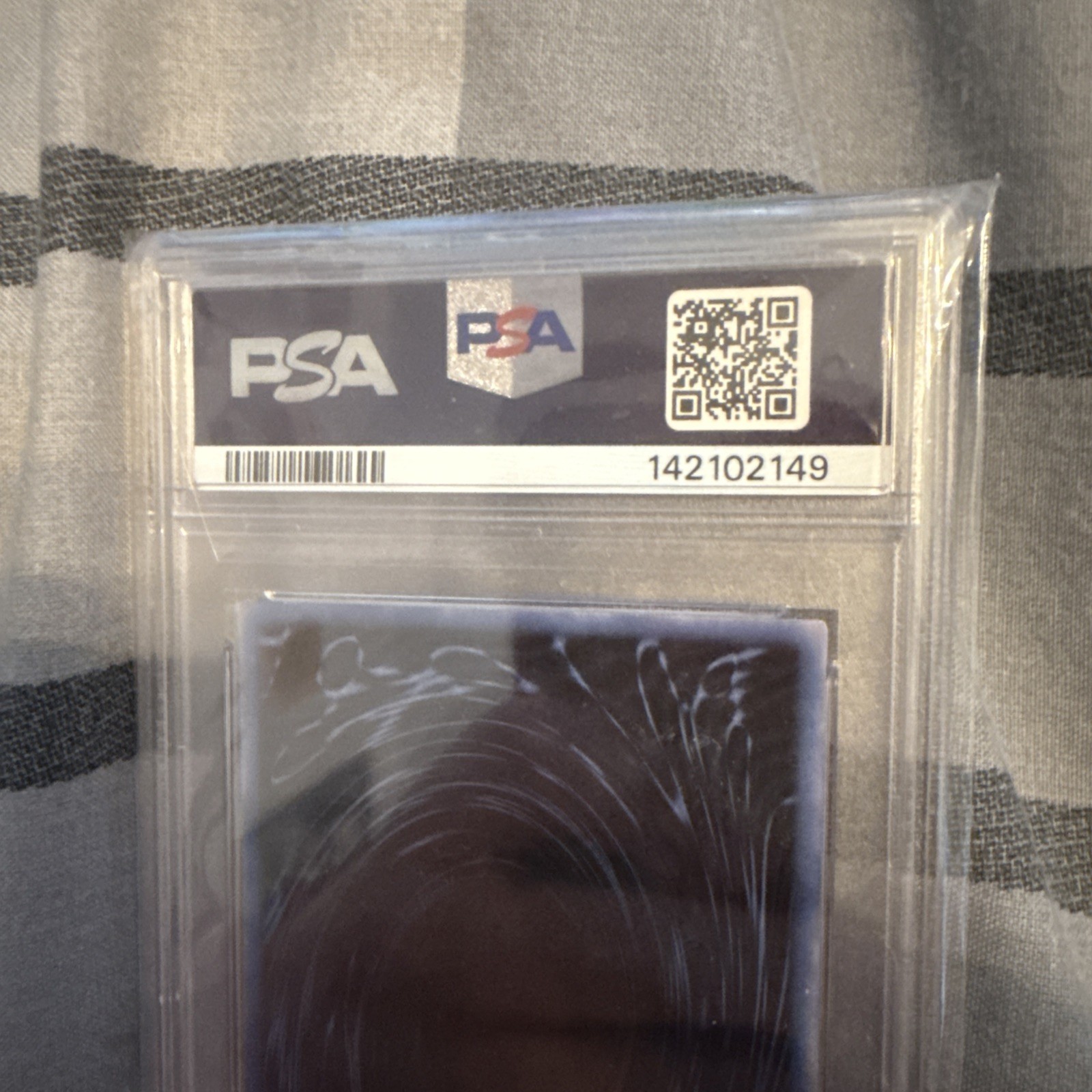 2003 YU-GI-OH! OBELISK THE TORMENTOR Game Boy Ultra Rare GBI-002 - PSA 8 view 6