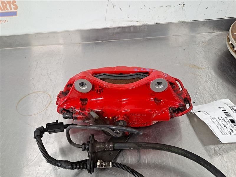 15 2015 MASERATI GHIBLI S Q4 OEM DRIVER LEFT REAR BREMBO BRAKE CALIPER RED 