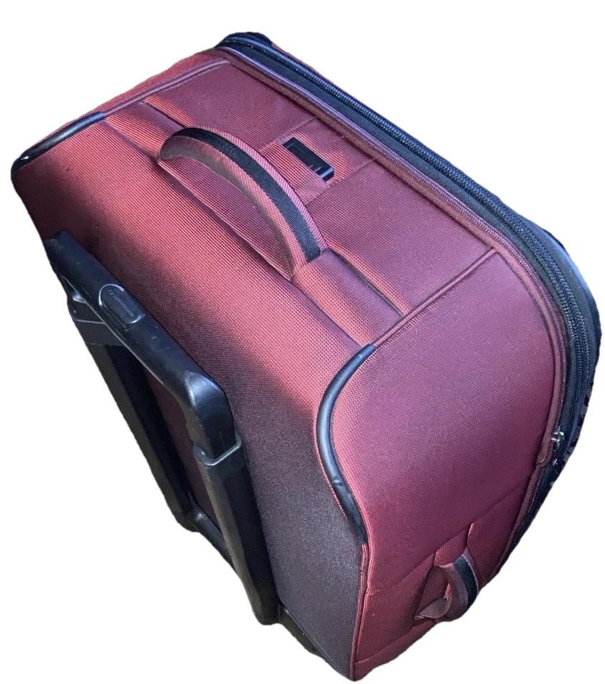 Briggs & Riley Travelware Luggage 26" Expandable Wheeled Upright  TU224X-12 Red - Image 3 of 4