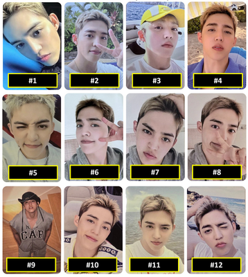 SCOUPS X MIGHYU CXM HYPE VIBES ALBUM PHOTOCARD PC KIT BUDDY