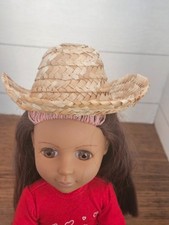 WW Hat, Cowgirl Western Hat    Straw for 14.5" Dolls