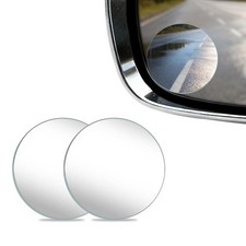 2-pack Blind Spot Mirrors 360 Adjustable Frameless Convex Car Truck Side