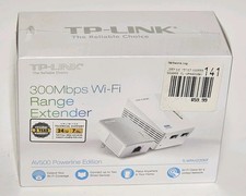 TP-Link AV500 Powerline Edition 300Mbps Wi-Fi Range Extender - New Sealed
