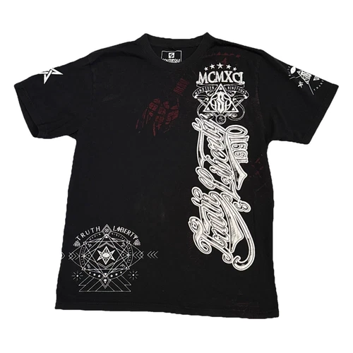 Southpole XXL Truth Liberty Black Short Sleeve Tee Shirt