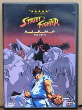 DVD STREET FIGHTER A ALPHA The Movie Manga Video Like New MINT