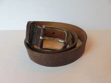 Men's W. Kleinberg Belt Brown Genuine Leather USA Made Size 36 Western Rodeo*