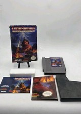 Iron Sword Wizards and Warriors 2 Nintendo Nes Complete w/ Poster Tested Works