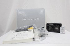 Pentax Optio S1 Black Compact Digital Camera Tested Working Seller Japan